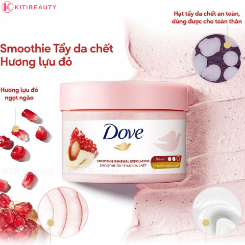 Smoothie Tẩy Da Chết Dove 298g